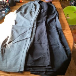 3 pair maternity dress pants size Large